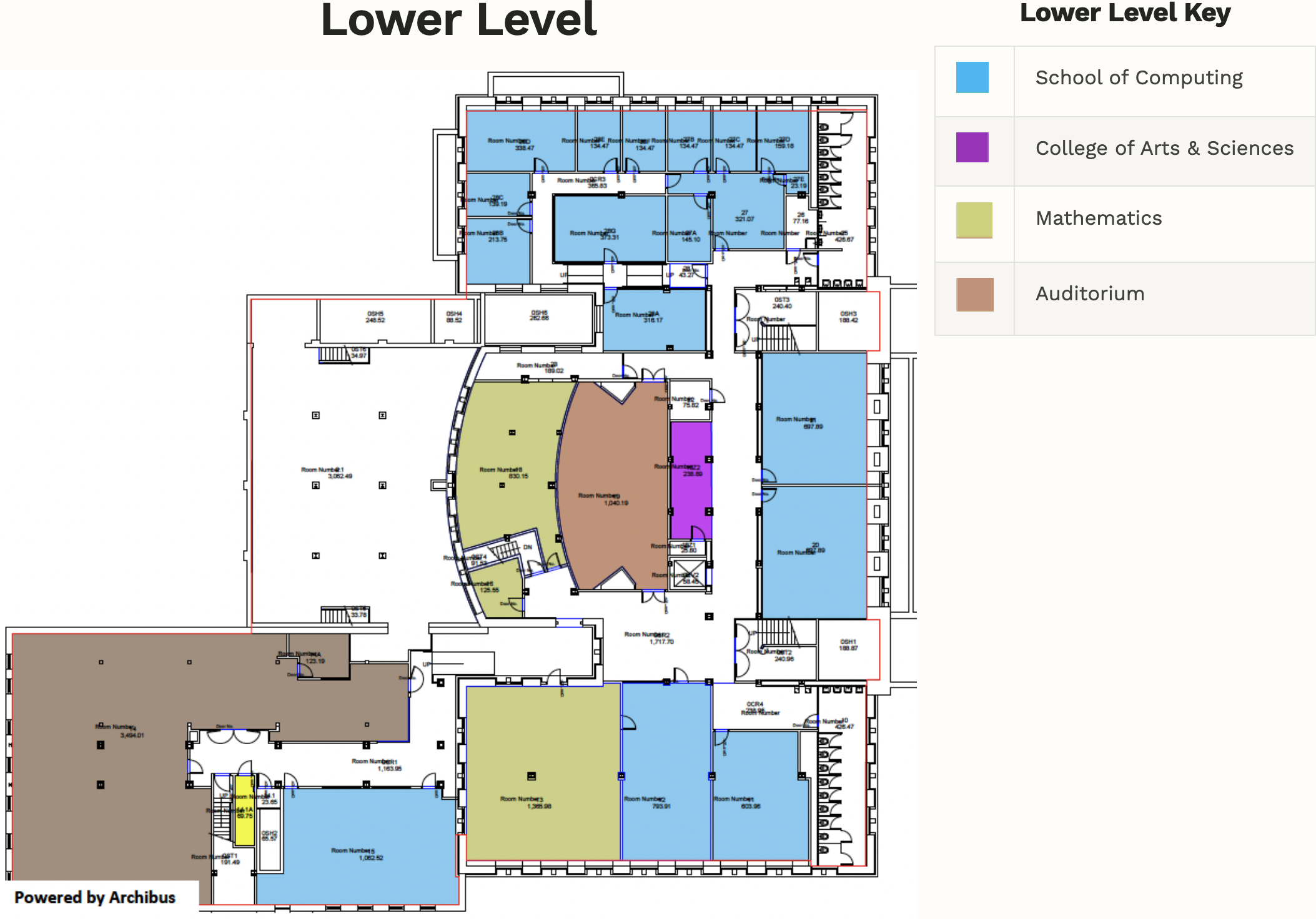 Avery Hall Floorplan