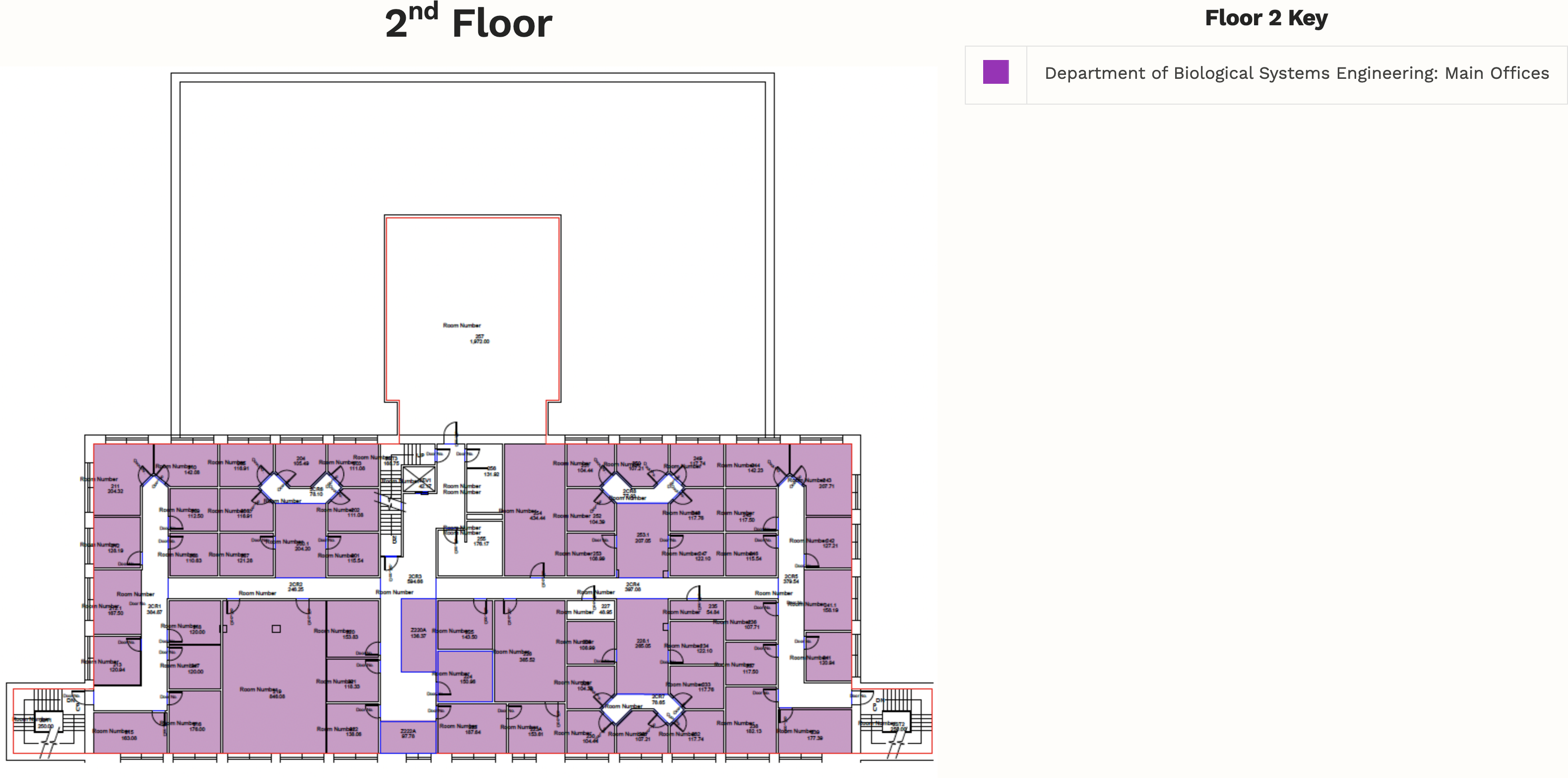 Chase Hall East Campus Floorplan