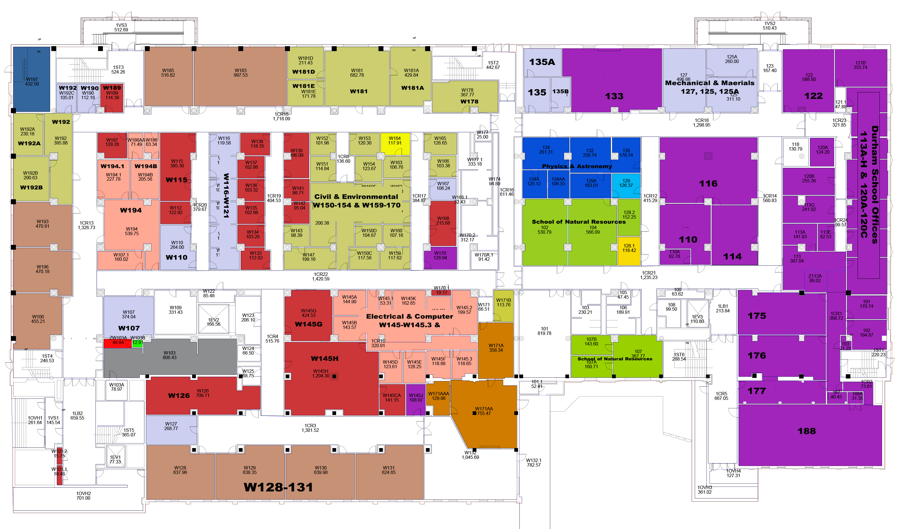 Nebraska Hall Floorplans