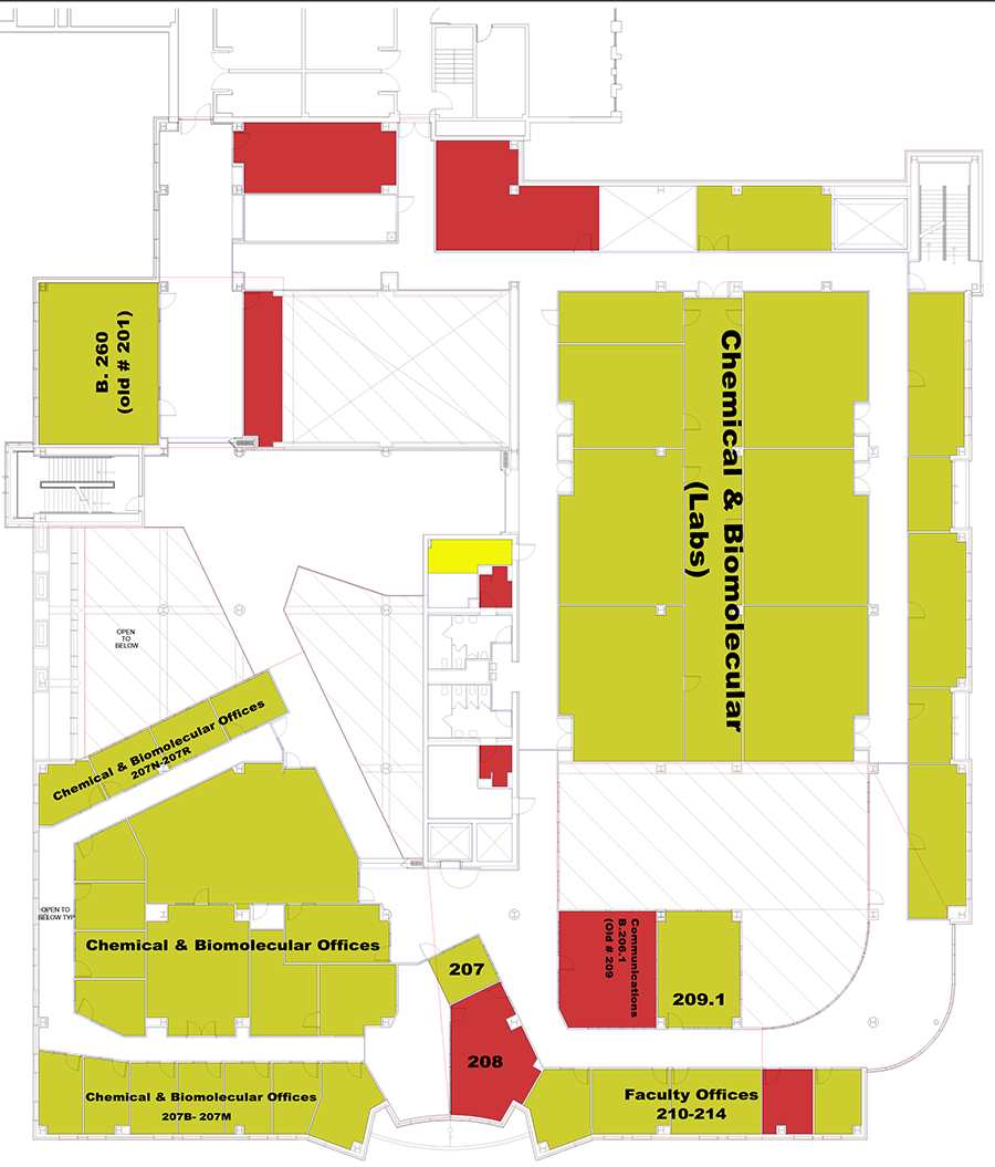 Othmer Hall Floorplan