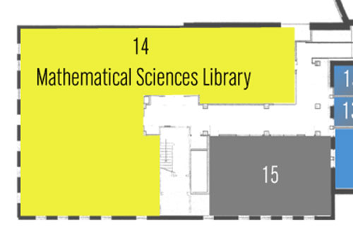 Map of Avery Hall.
