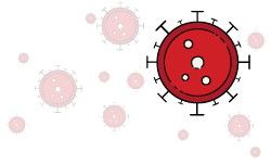 Covid-19 virus graphic