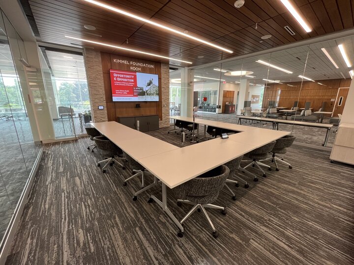 Photo of the Kimmel room at Dinsdale Learning Commons