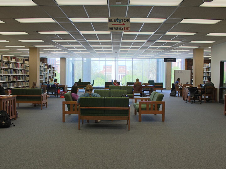 Photo of Love North, Level 2 study area