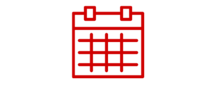 decorative icon of a calendar
