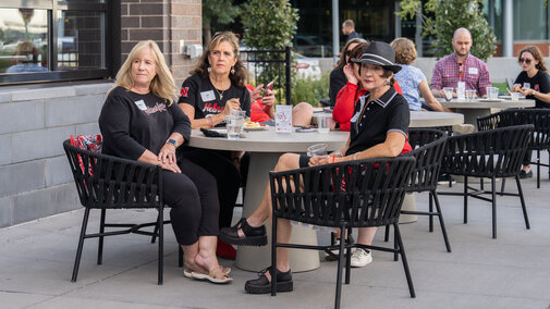 Attendees listening to remarks.
