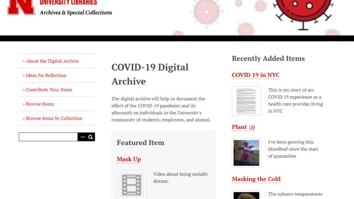 Submit your first-hand experience of COVID-19 to help the Archives preserve history.collect